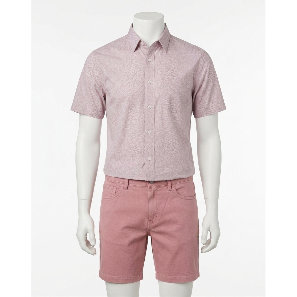 NEW FAHERTY essential chino shorts in seapoint red